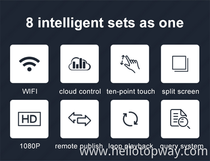 touch touch screen advertising